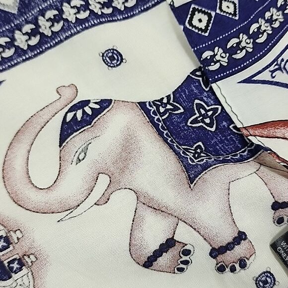 Fringed Elephant Kimono Wrap - Picture 9 of 9